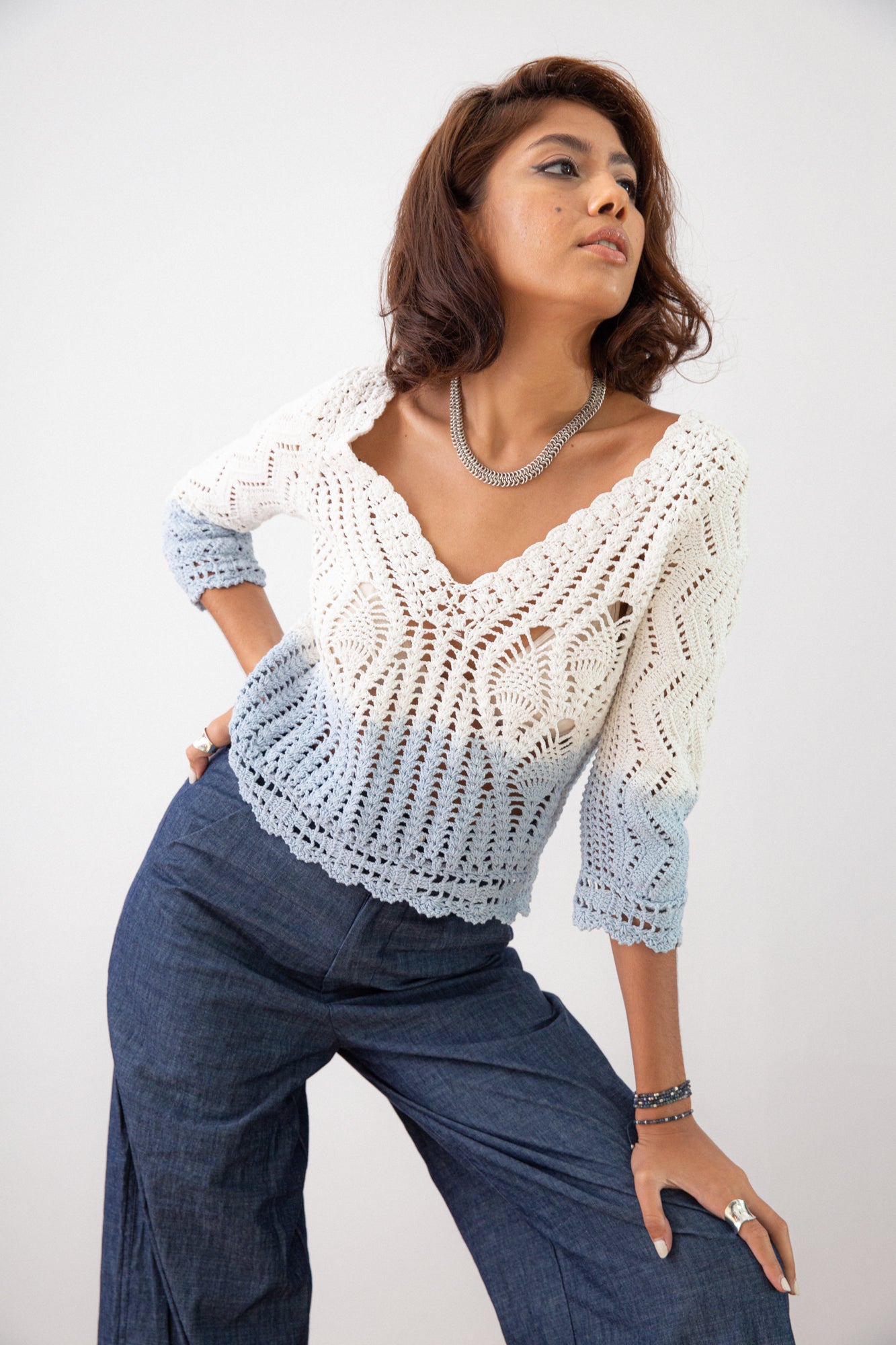 LOST CAUSE CROCHET TOP