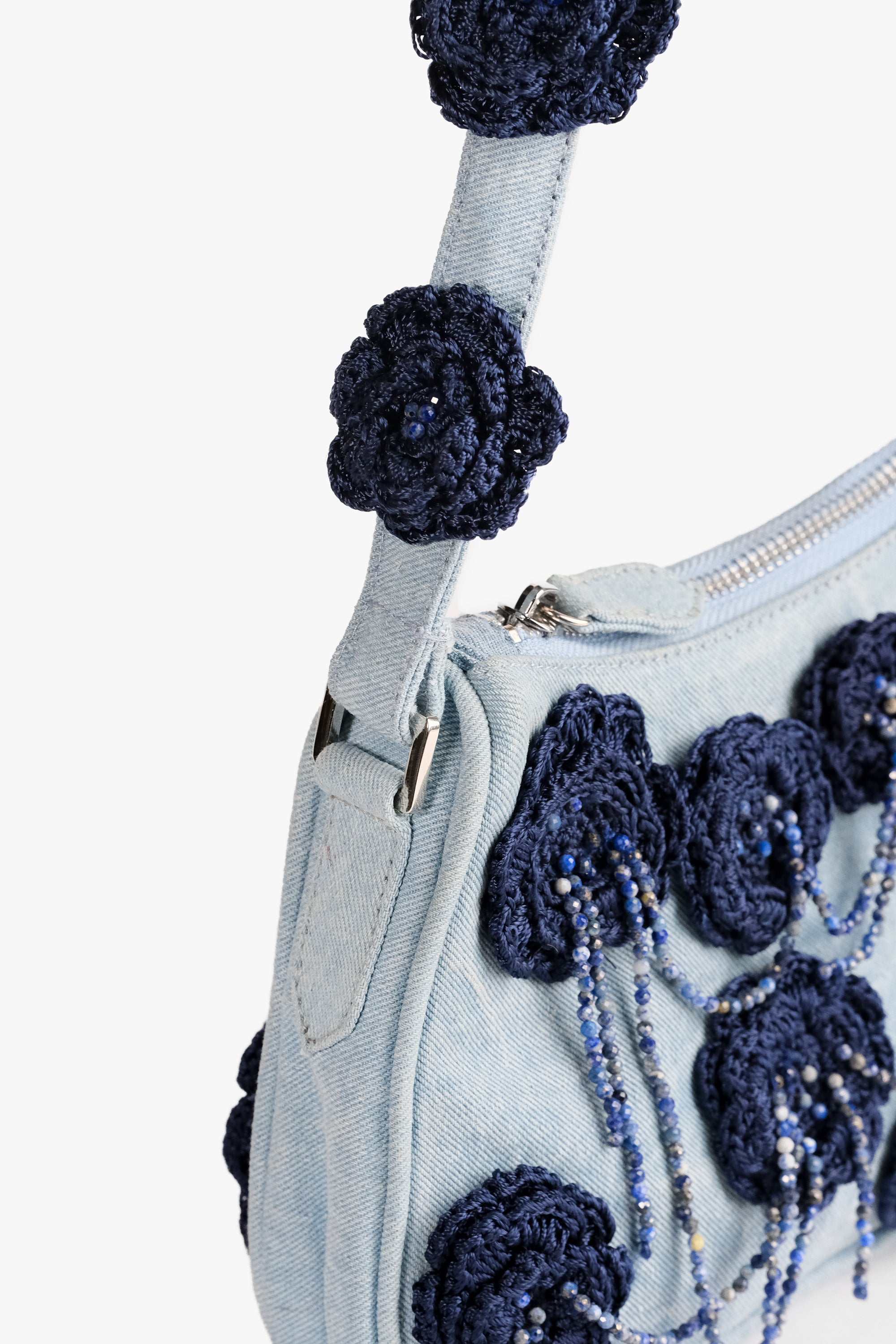 WANDA rose crochet bag