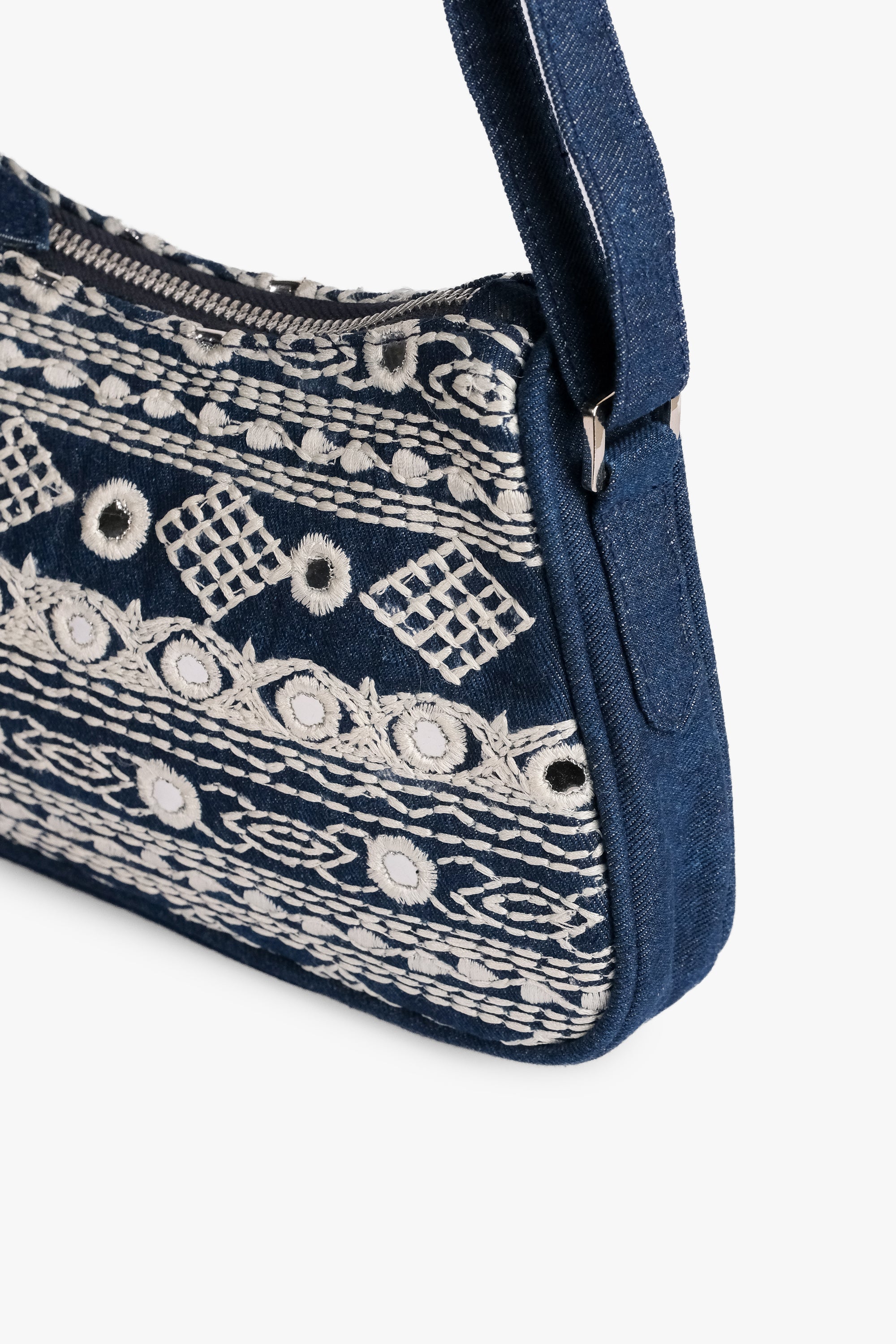 WANDA free spirit embroidered bag